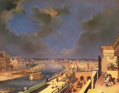 View of Vienna by F. de Maleck